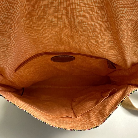 FOSSIL KEYPER CROSSBODY PURSE MULTICOLOR GEOMETRIC BAG ADJUSTABLE SHOULDER STRA… - Picture 6 of 6